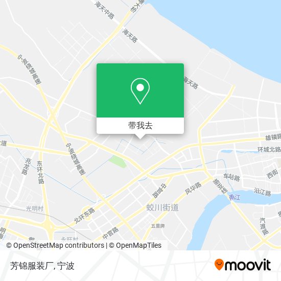 芳锦服装厂地图