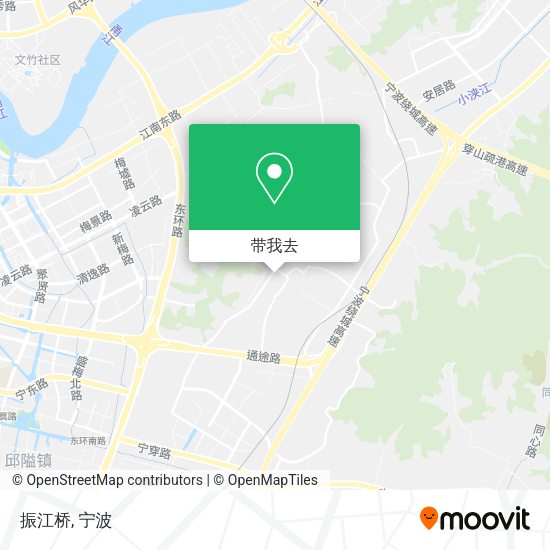振江桥地图