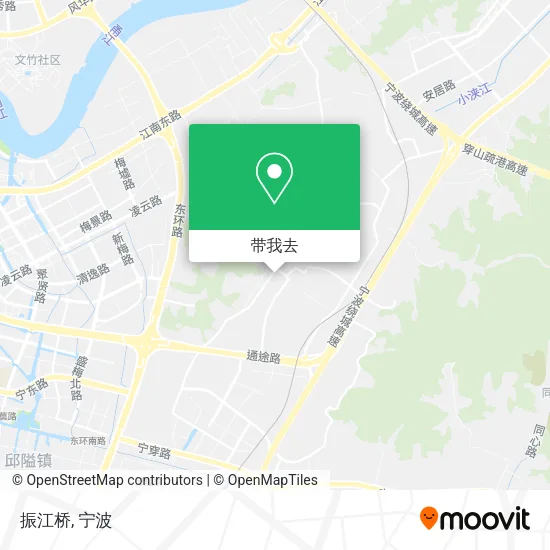振江桥地图