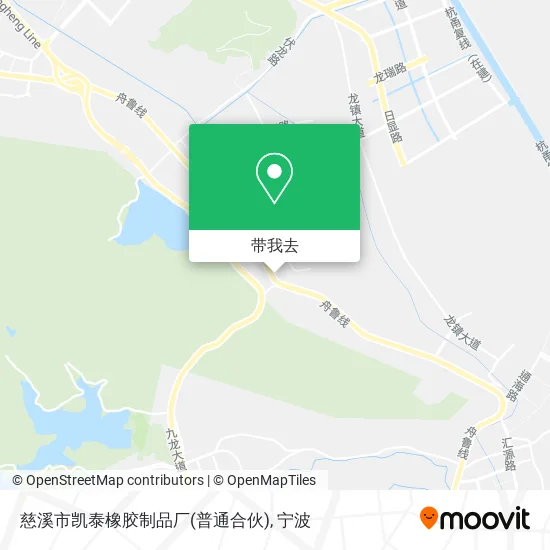 慈溪市凯泰橡胶制品厂(普通合伙)地图