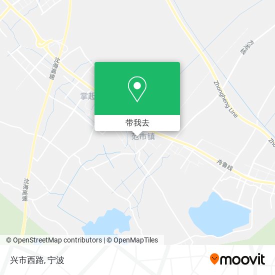 兴市西路地图