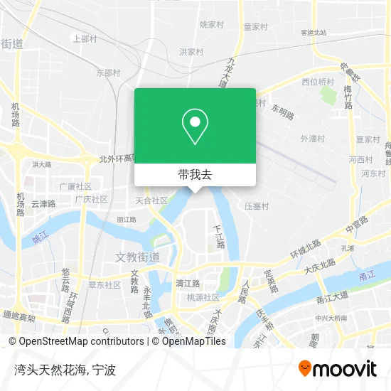 湾头天然花海地图