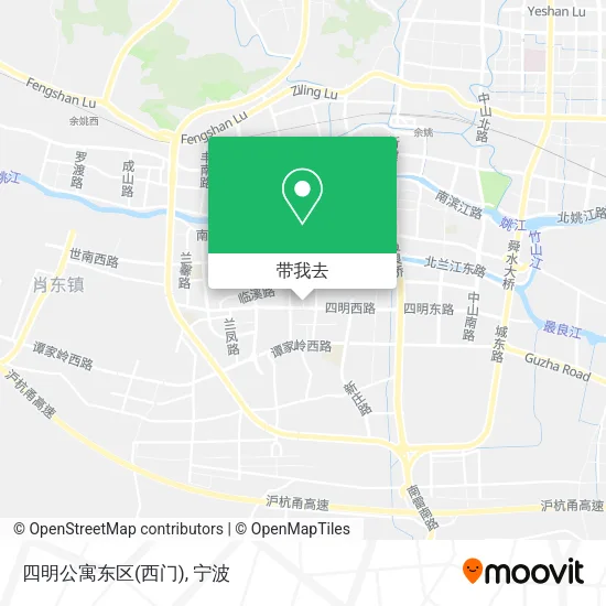 四明公寓东区(西门)地图