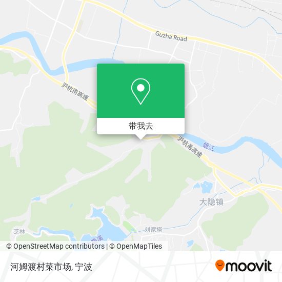河姆渡村菜市场地图