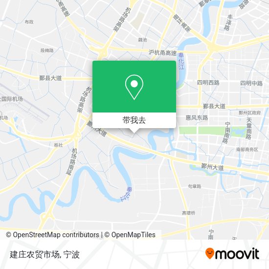 建庄农贸市场地图