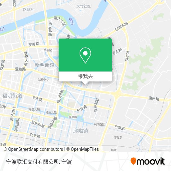 宁波联汇支付有限公司地图