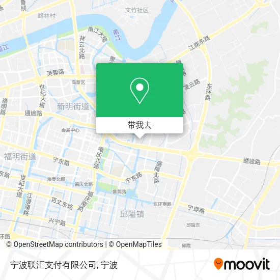 宁波联汇支付有限公司地图