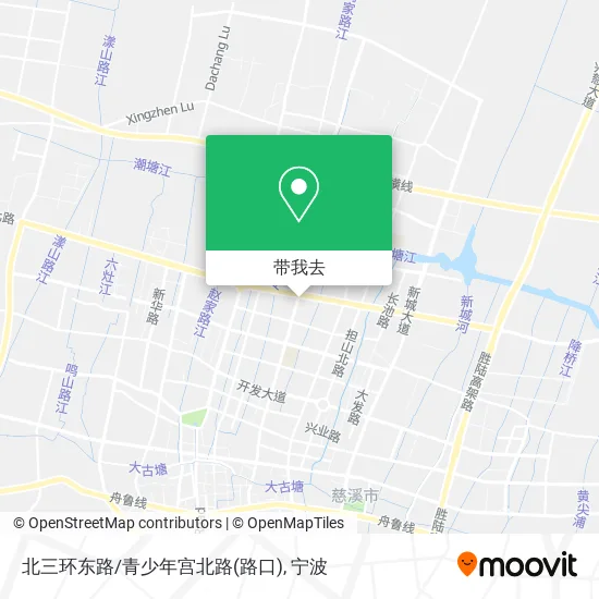 北三环东路/青少年宫北路(路口)地图