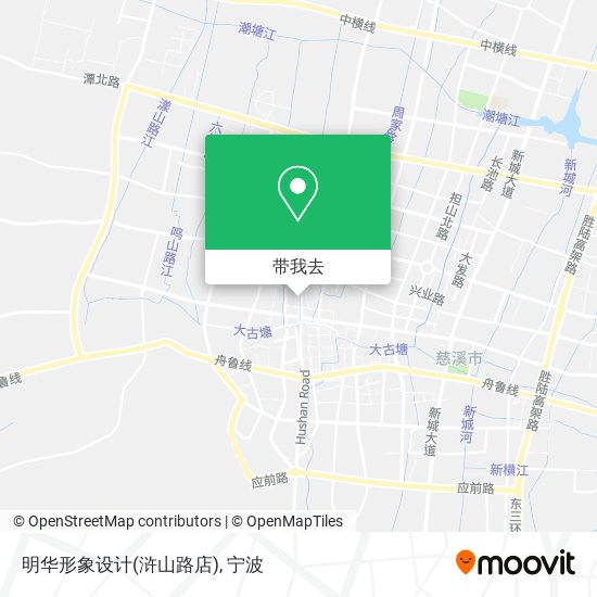 明华形象设计(浒山路店)地图
