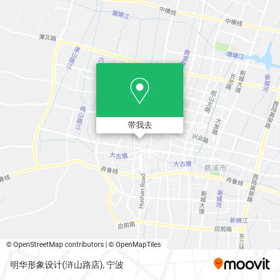 明华形象设计(浒山路店)地图