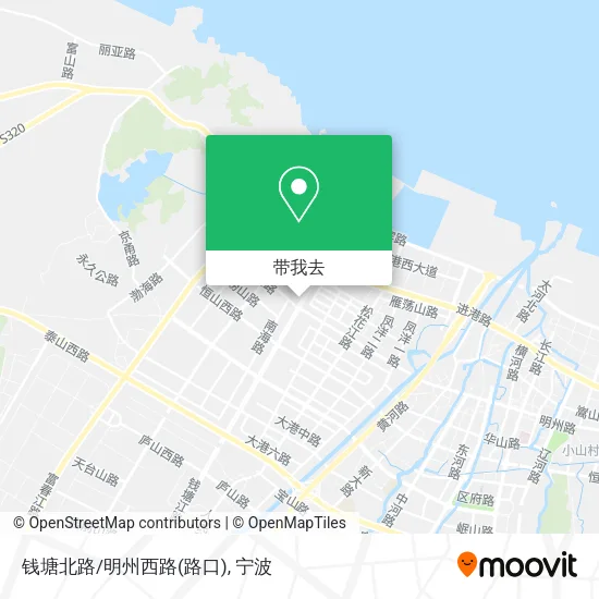 钱塘北路/明州西路(路口)地图