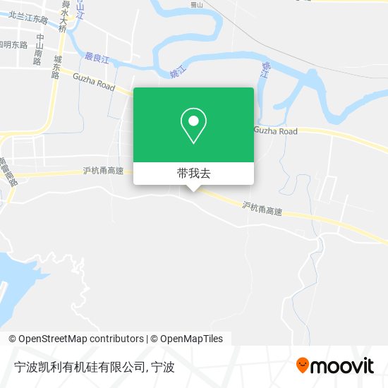 宁波凯利有机硅有限公司地图