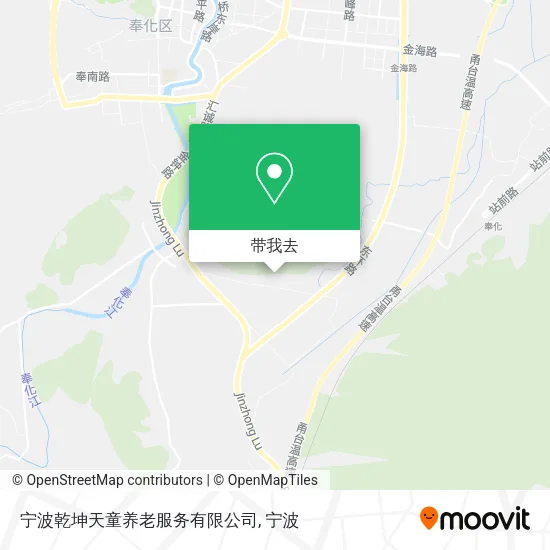 宁波乾坤天童养老服务有限公司地图