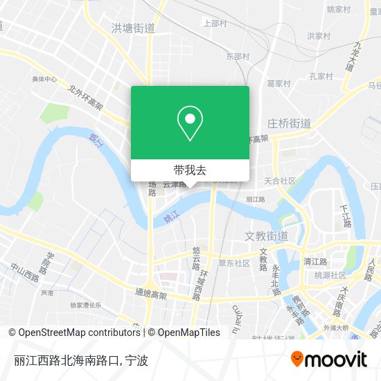丽江西路北海南路口地图