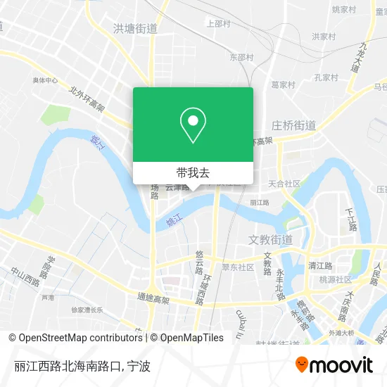 丽江西路北海南路口地图