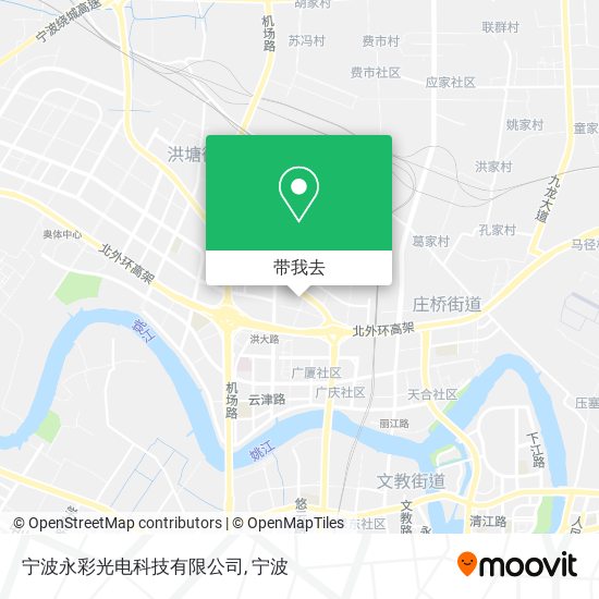 宁波永彩光电科技有限公司地图