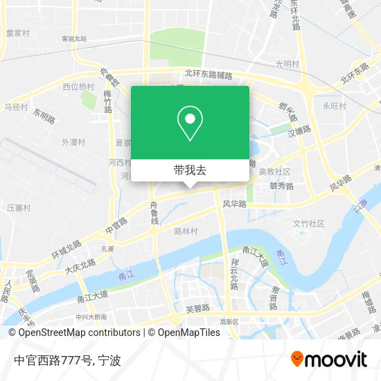 中官西路777号地图
