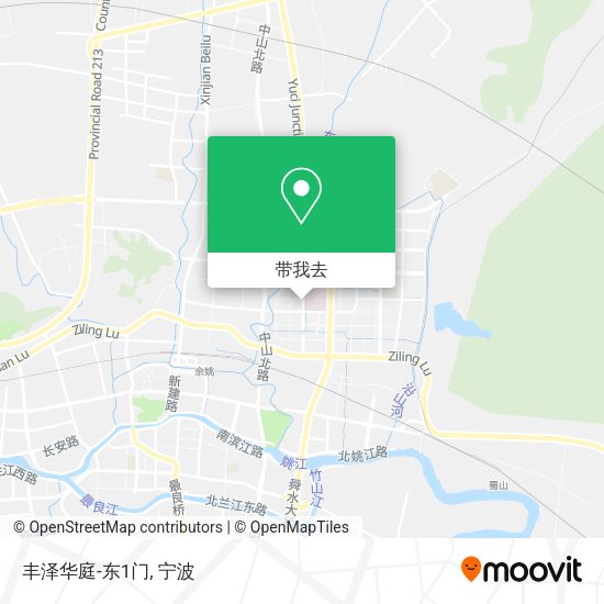 丰泽华庭-东1门地图