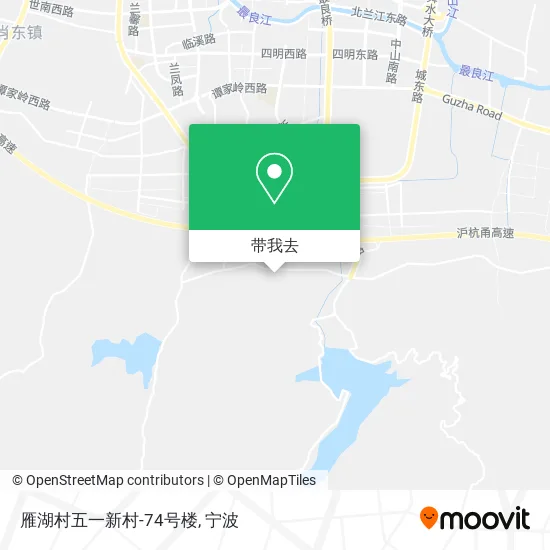 雁湖村五一新村-74号楼地图