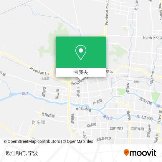 欧佳移门地图