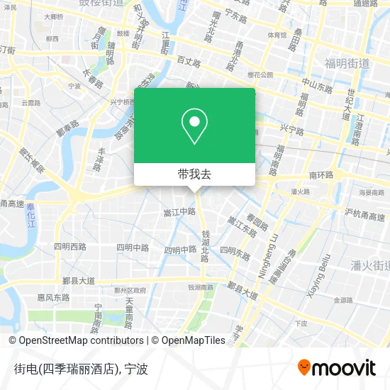 街电(四季瑞丽酒店)地图