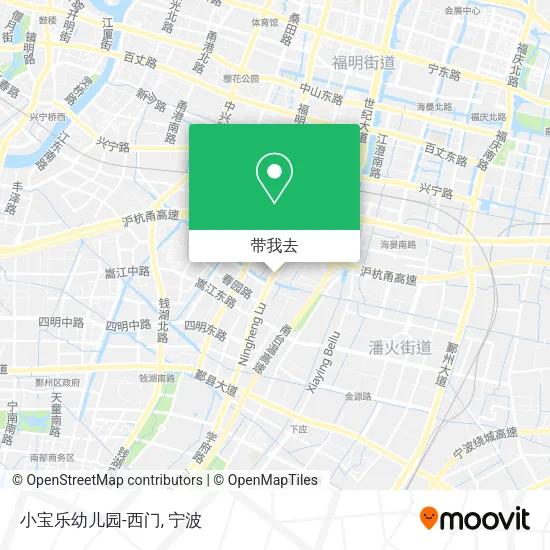 小宝乐幼儿园-西门地图
