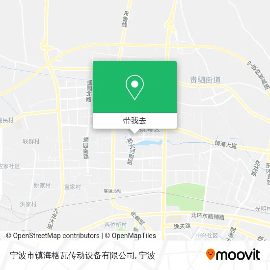 宁波市镇海格瓦传动设备有限公司地图