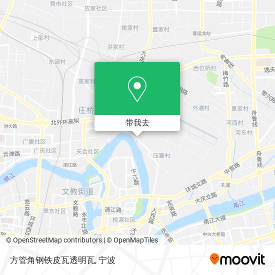 方管角钢铁皮瓦透明瓦地图
