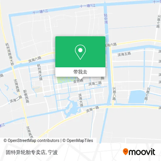 固特异轮胎专卖店地图