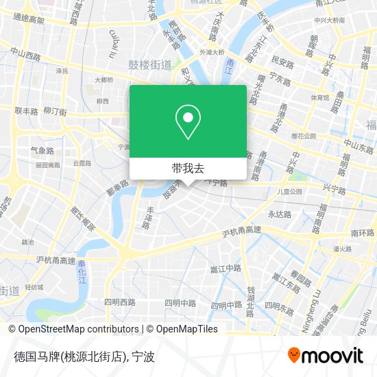 德国马牌(桃源北街店)地图
