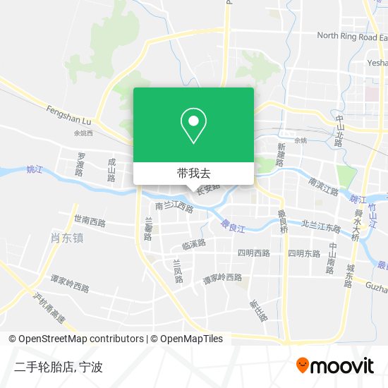 二手轮胎店地图