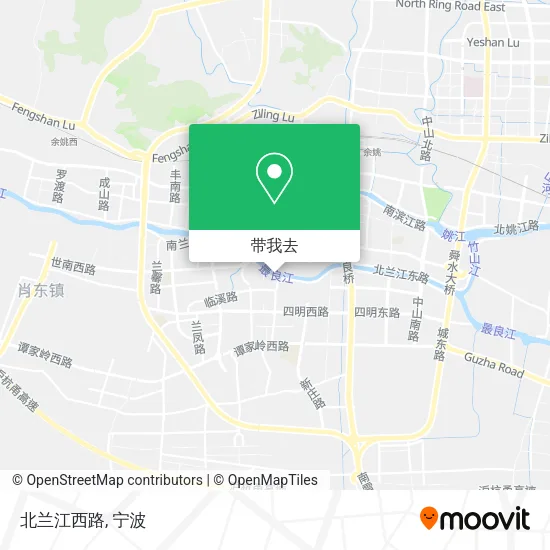 北兰江西路地图