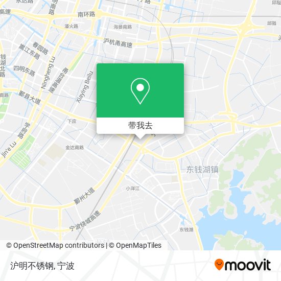 沪明不锈钢地图