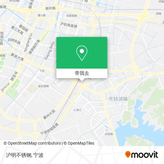 沪明不锈钢地图