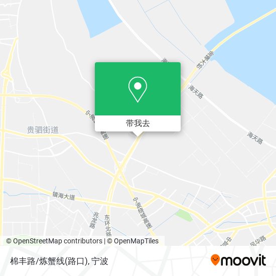 棉丰路/炼蟹线(路口)地图