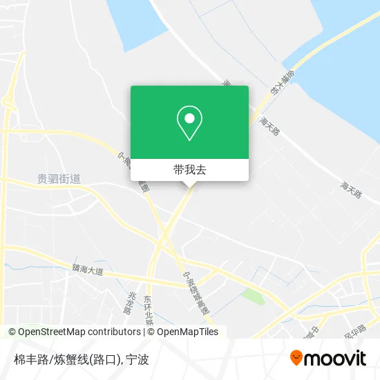 棉丰路/炼蟹线(路口)地图
