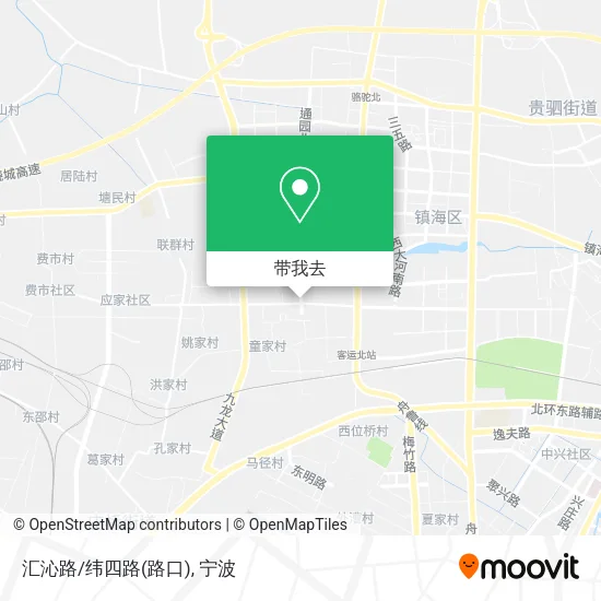 汇沁路/纬四路(路口)地图