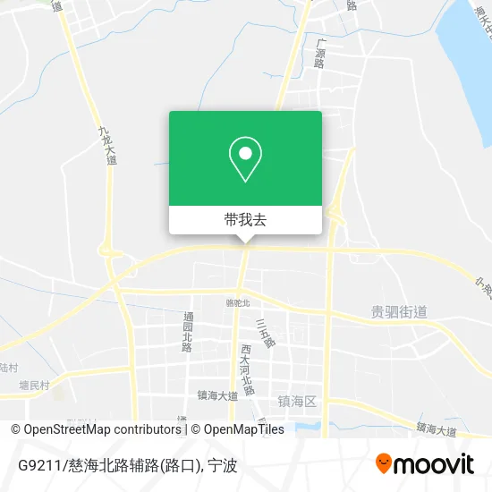G9211/慈海北路辅路(路口)地图