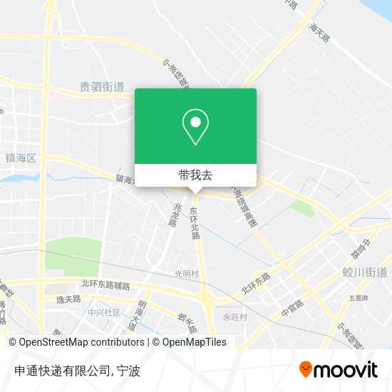 申通快递有限公司地图