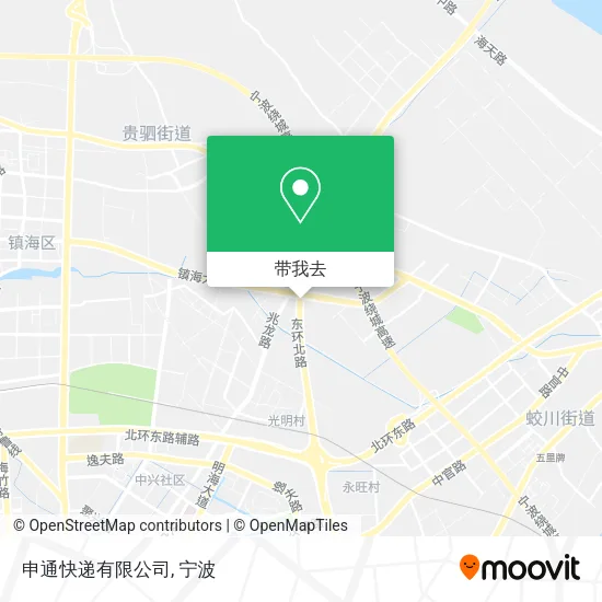 申通快递有限公司地图