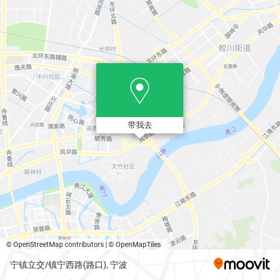 宁镇立交/镇宁西路(路口)地图