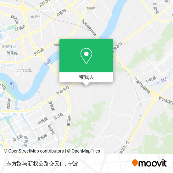 东方路与新权公路交叉口地图