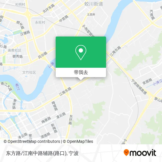 东方路/江南中路辅路(路口)地图