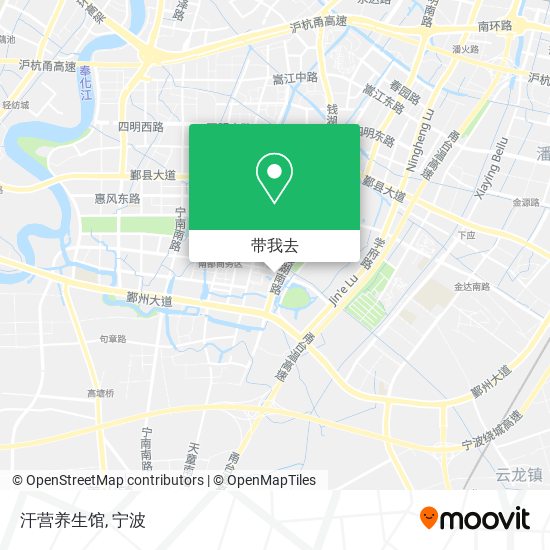 汗营养生馆地图