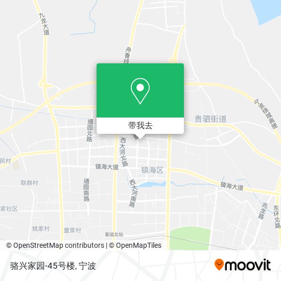 骆兴家园-45号楼地图