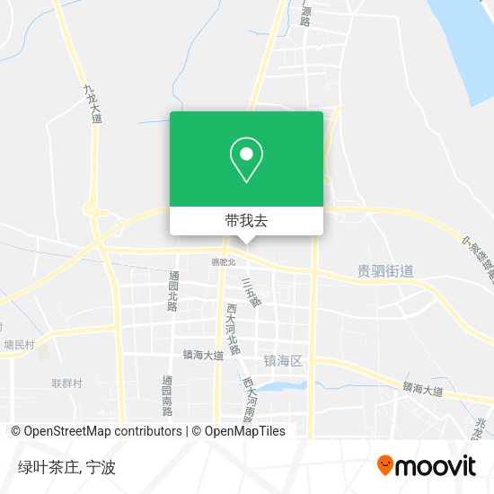 绿叶茶庄地图