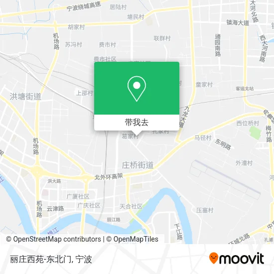 丽庄西苑-东北门地图