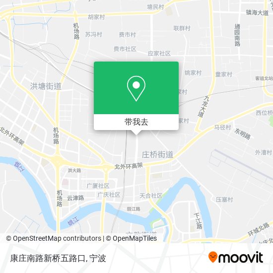 康庄南路新桥五路口地图