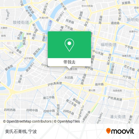 黄氏石膏线地图