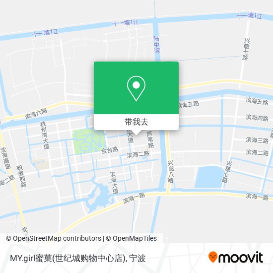 MY.girl蜜菓(世纪城购物中心店)地图